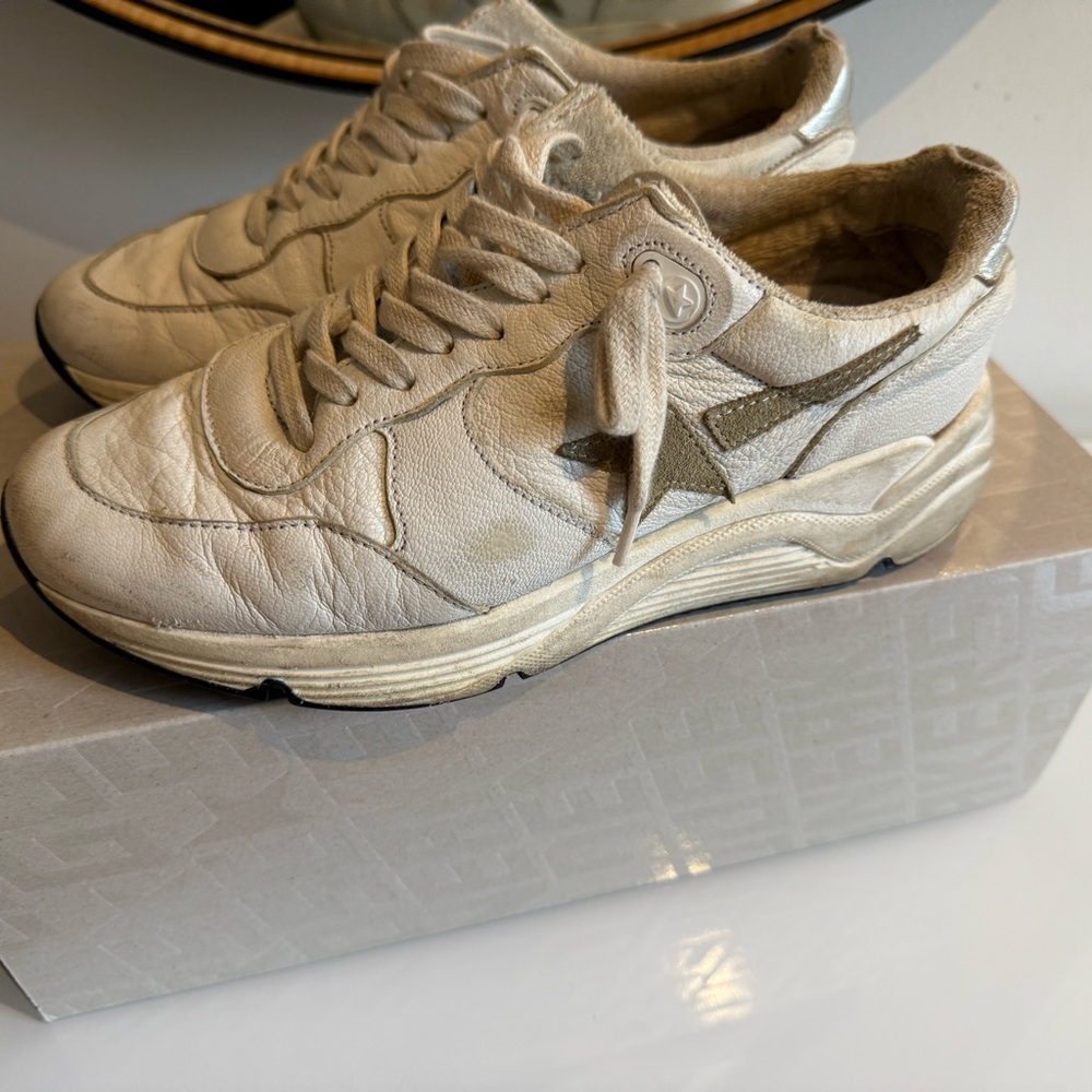 GOLDEN GOOSE Running Sole Spezzata (w/ original shoebox and dust bag)